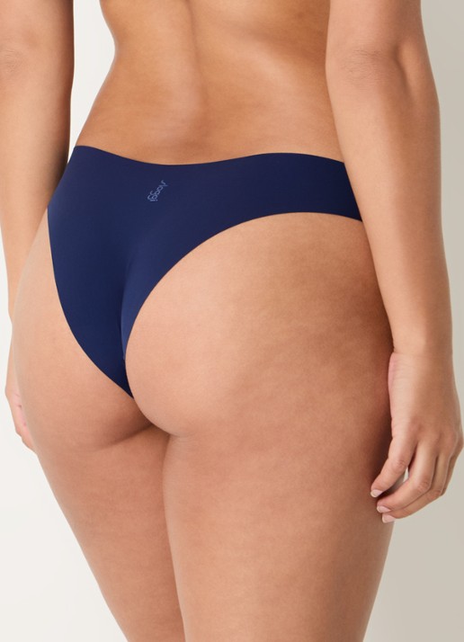 Sloggi Naadloze tanga - achterkant 3 donkerblauw