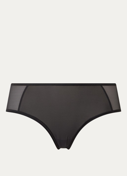 Sloggi Soft ADAPT hipster met mesh - voorkant zwart
