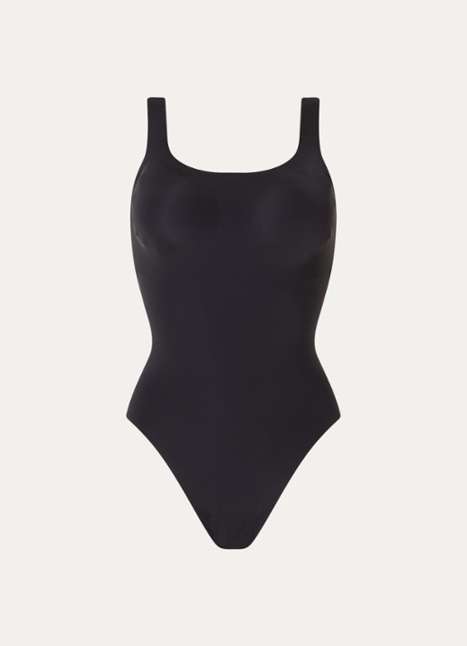 Sloggi Zero Feel 2.0 naadloze body met uitneembare vulling - voorkant 2 zwart