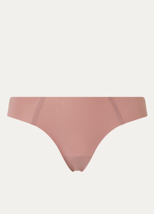Sloggi Zero Feel 2.0 naadloze tanga - voorkant 4 oudroze