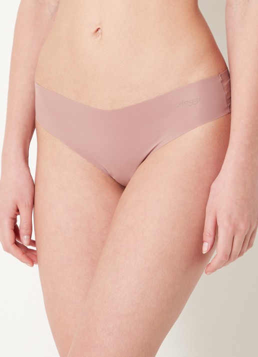 Sloggi ZERO Microfibre naadloze string - detail bruin