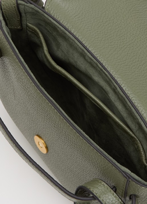 Smaak Clint crossbodytas van leer - detail 3 lindegroen