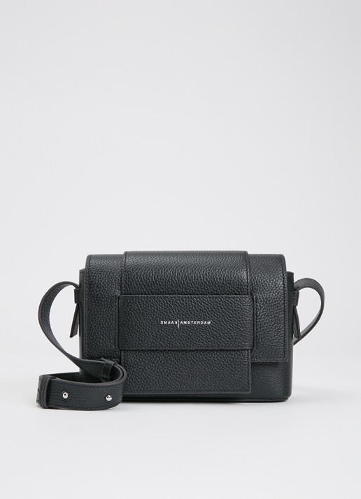 Smaak Megan crossbodytas van leer met logo