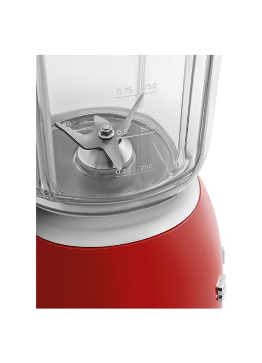 SMEG 50's Style Blender 1,5 liter BLF03RDEU - detail rood