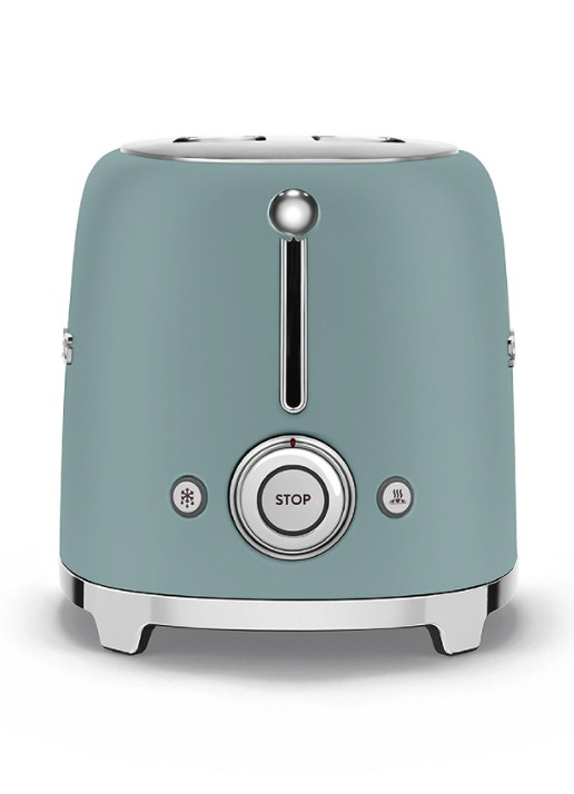 SMEG 50's Style broodrooster 2-slots TSF01EGMEU - achterkant 3 emerald green