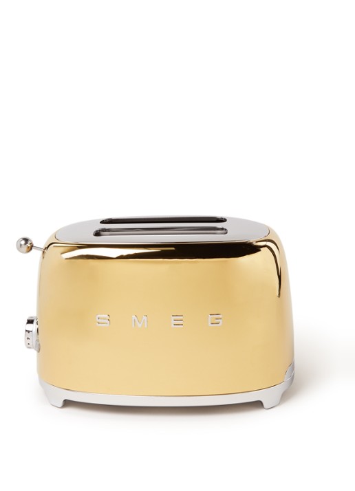 SMEG 50's Style broodrooster 2-slots TSF01GOEU - voorkant 5 goud