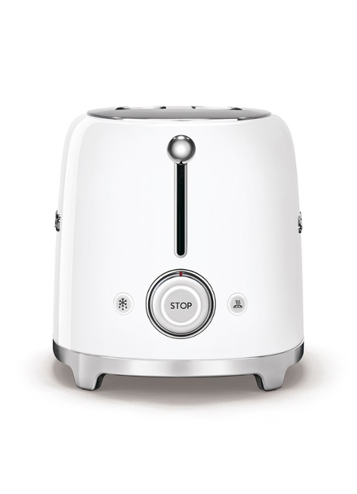 SMEG 50's Style broodrooster 2-slots TSF01WHEU  - achterkant 3 wit