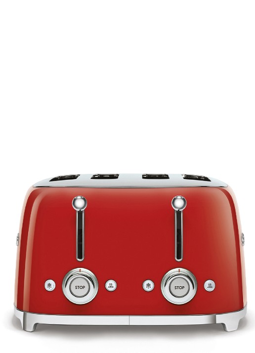 SMEG 50's Style broodrooster TSF03RDEU - achterkant rood