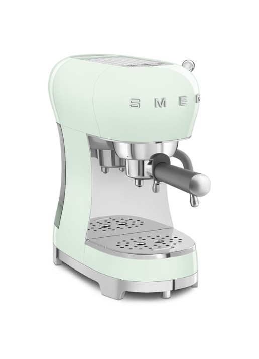 SMEG 50's Style espressomachine ECF02PGEU - achterkant 4 watergroen