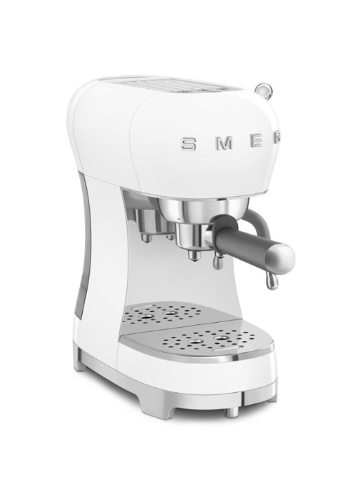 SMEG 50's Style espressomachine ECF02WHEU - achterkant 3 wit