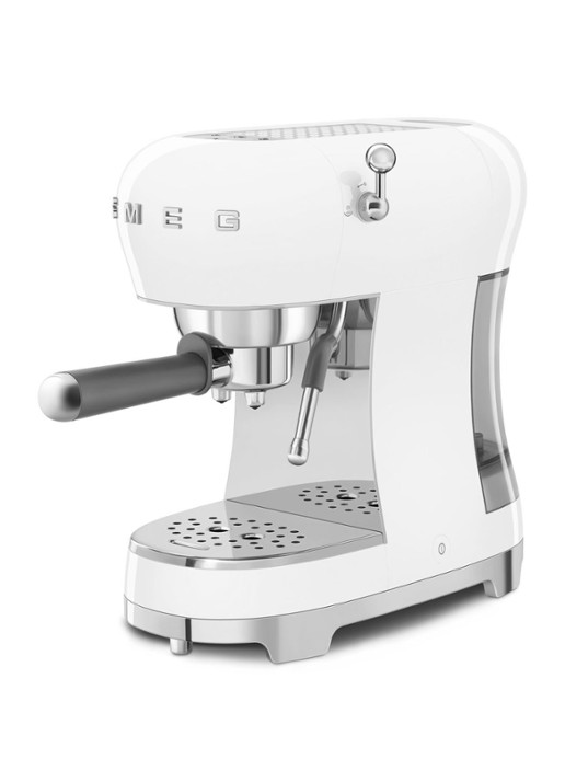 SMEG 50's Style espressomachine ECF02WHEU - voorkant 2 wit