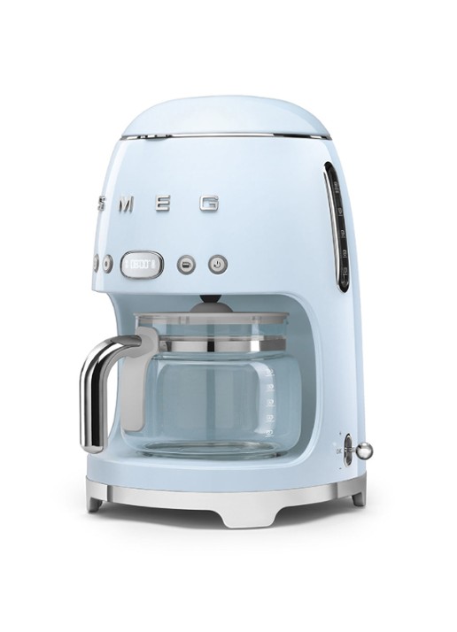 SMEG 50's Style filterkoffiemachine DCF02PBEU - detail pastelblauw