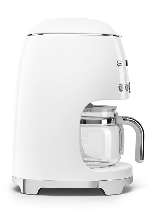 SMEG 50's Style filterkoffiemachine DCF02WHEU - achterkant wit