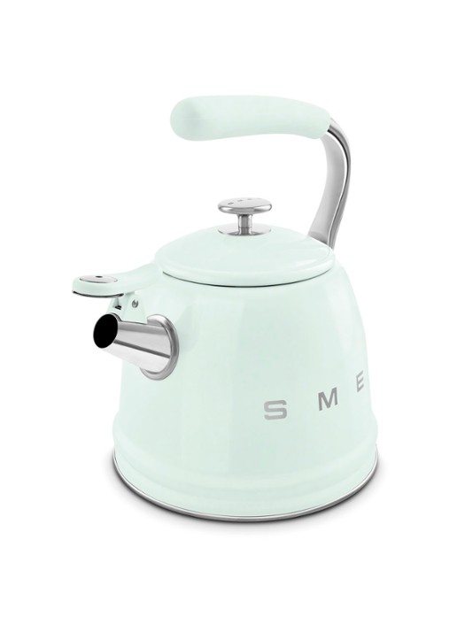 SMEG 50's Style fluitketel 2,3 liter WKF01 - voorkant 2 zeegroen