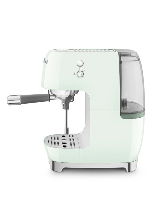 SMEG 50's Style handmatige espressomachine ECF03 - achterkant 4 mint