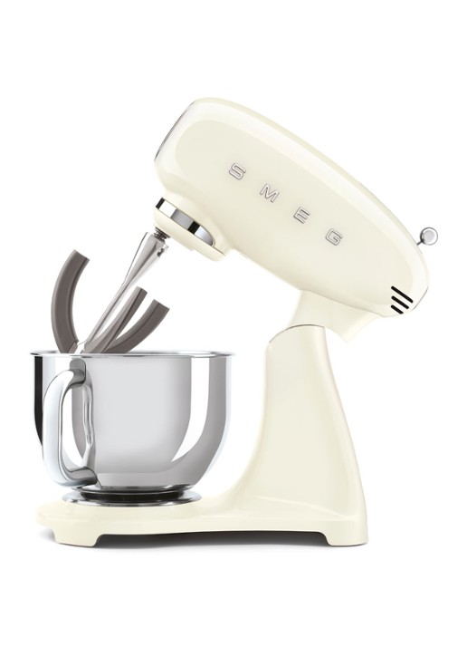 SMEG 50's Style keukenmachine 4,8 liter SMF03CREU - voorkant 2 crème
