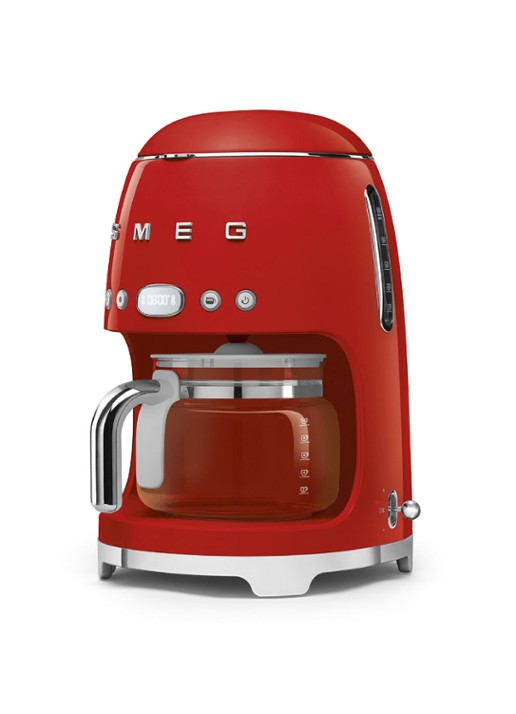SMEG 50's Style koffiezetapparaat DCF02RDEU - detail 3 rood