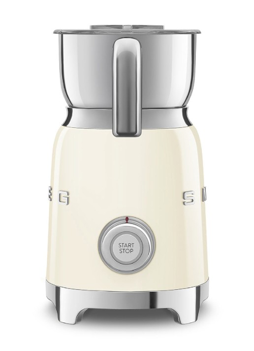 SMEG 50's Style melkopschuimer 600 ml MFF11CREU - voorkant 4 crème