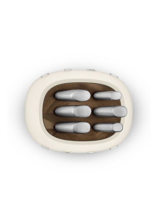 SMEG 50's Style messenblok met messenset 6-delig - detail 6 beige