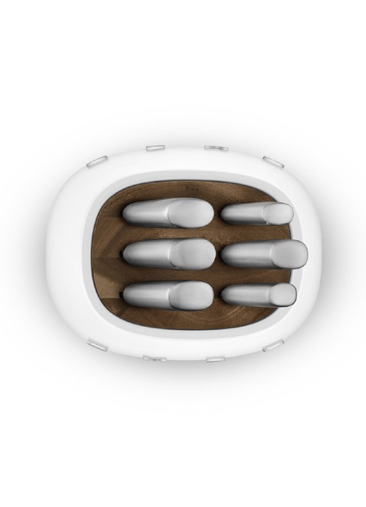 SMEG 50's Style messenblok met messenset 6-delig - detail 4 wit