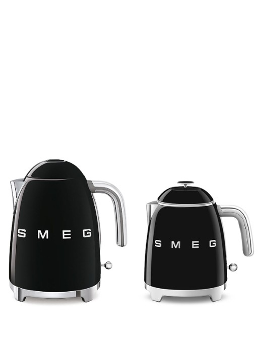 SMEG 50's Style Mini waterkoker 0,8 liter KLF05BLEU - detail 4 zwart