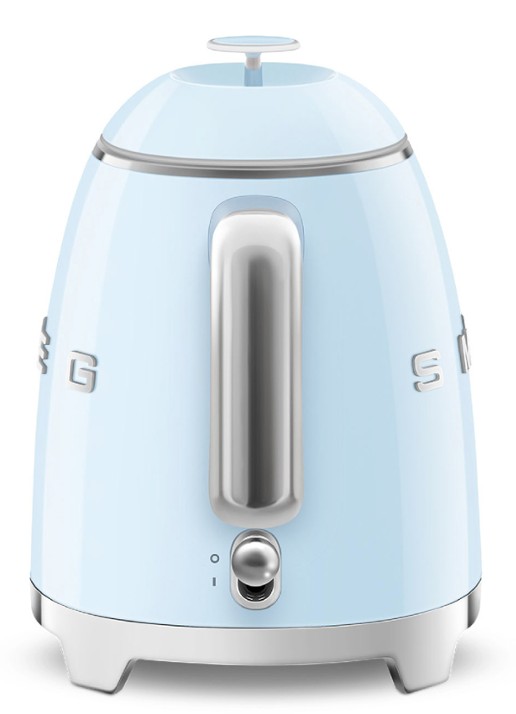 SMEG 50's Style Mini waterkoker 0,8 liter KLF05PBEU - achterkant pastelblauw