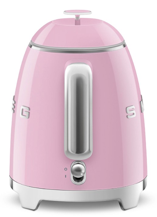 SMEG 50's Style Mini waterkoker 0,8 liter KLF05PKEU - achterkant roze