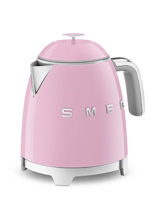 SMEG 50's Style Mini waterkoker 0,8 liter KLF05PKEU - voorkant 3 roze