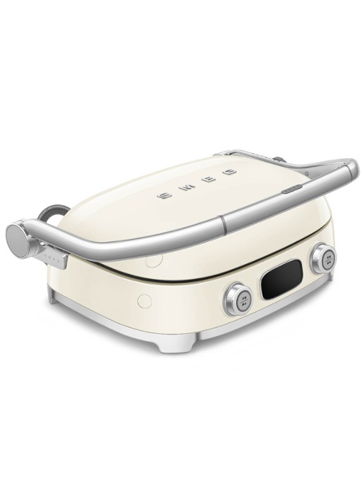 SMEG 50's Style multi grill MGF01CREU - voorkant 4 creme
