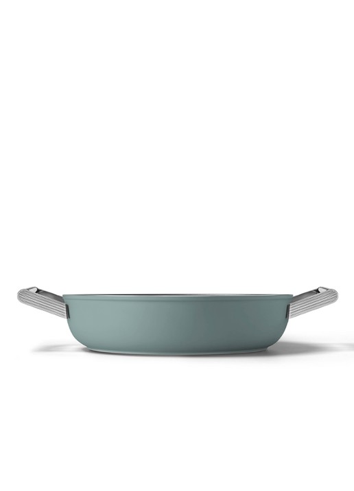 SMEG 50's Style sauteerpan Ø28 cm - voorkant 4 groen