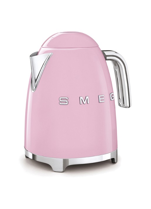 SMEG 50's Style waterkoker 1,7 liter KLF03PKEU  - voorkant 2 roze