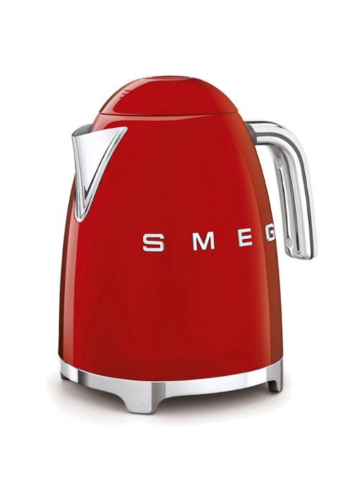 SMEG 50's Style waterkoker 1,7 liter KLF03RDEU - voorkant 3 rood