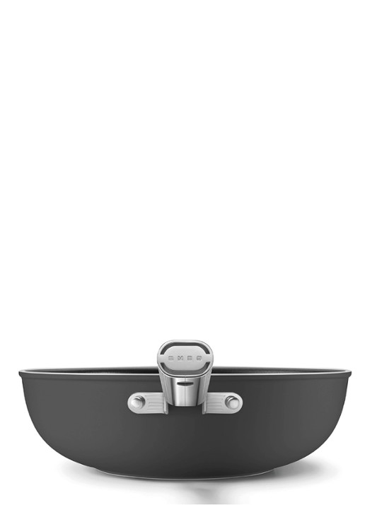 SMEG 50's Style wokpan Ø24 cm - achterkant zwart