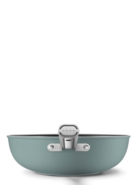 SMEG 50's Style wokpan Ø24 cm - achterkant groen