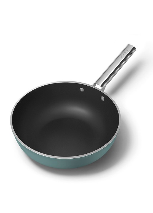 SMEG 50's Style wokpan Ø24 cm - voorkant 4 groen