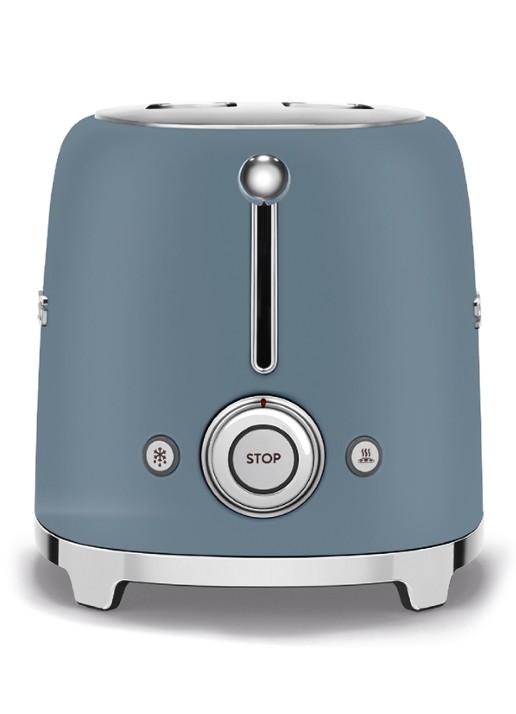 SMEG Broodrooster 2-slots TSF01SBMEU - achterkant blauw
