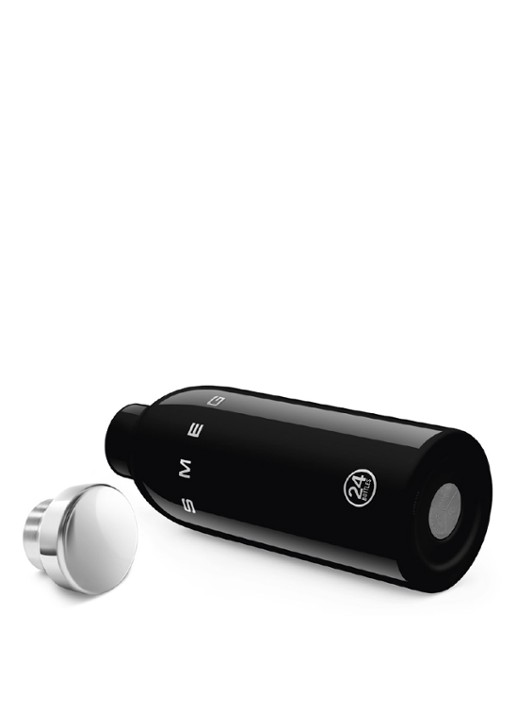 SMEG Clima waterfles 50 cl - voorkant 2 zwart