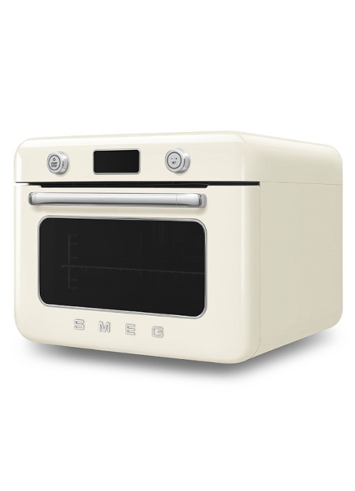 SMEG Combi stoomoven COF01 - voorkant 4 beige