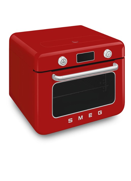 SMEG Combi stoomoven COF01 - detail 3 rood