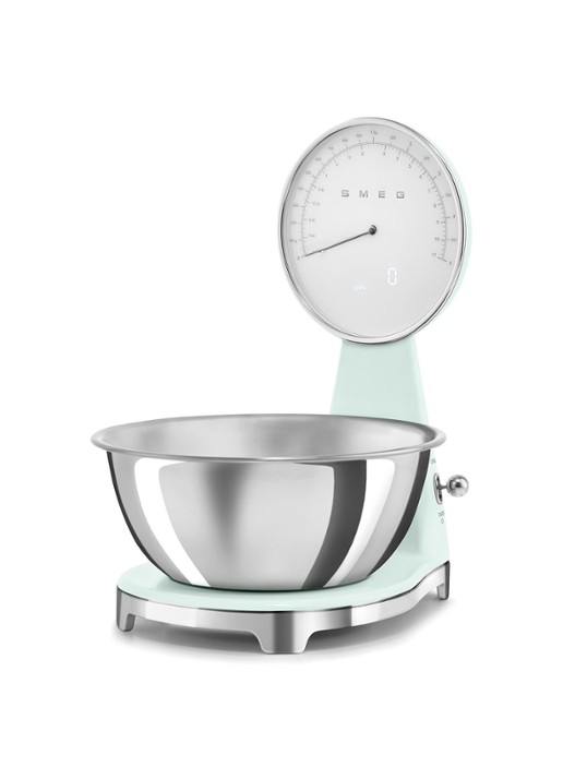 SMEG Digitale analoog keukenweegschaal - voorkant 5 mint