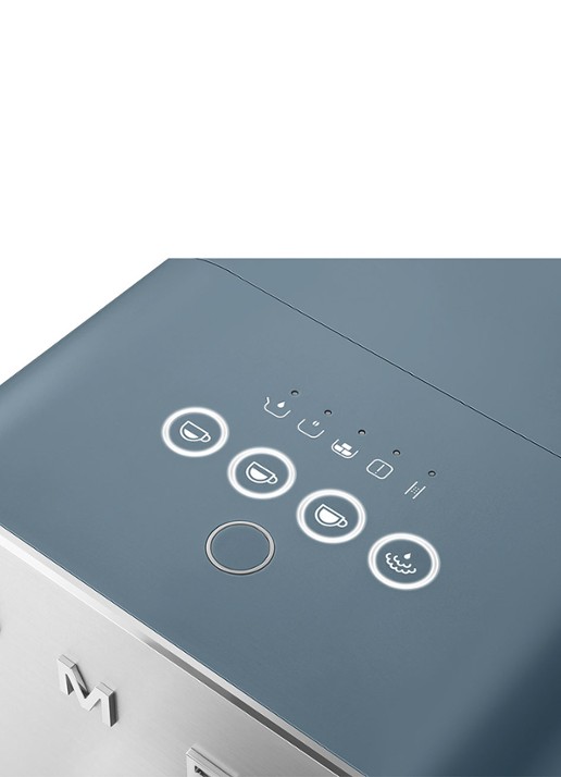 SMEG Espressomachine BCC12SBMEU - detail 4 blauw