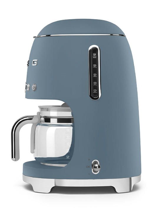 SMEG Filterkoffiemachine DCF02SBMEU - voorkant 2 blauw