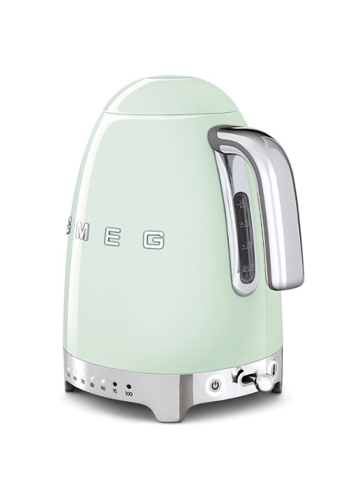 SMEG Waterkoker 1,7 liter KLF04PGEU - achterkant watergroen