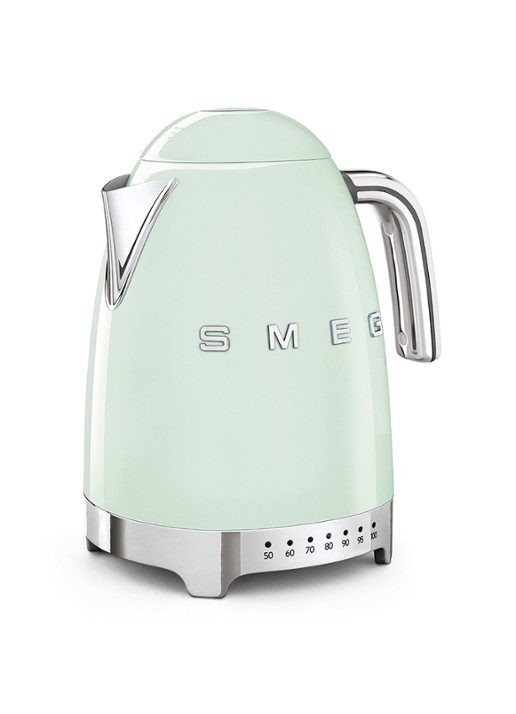 SMEG Waterkoker 1,7 liter KLF04PGEU - voorkant 3 watergroen