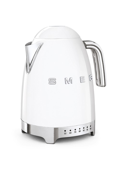 SMEG Waterkoker 1,7 liter KLF04WHEU - voorkant 4 wit