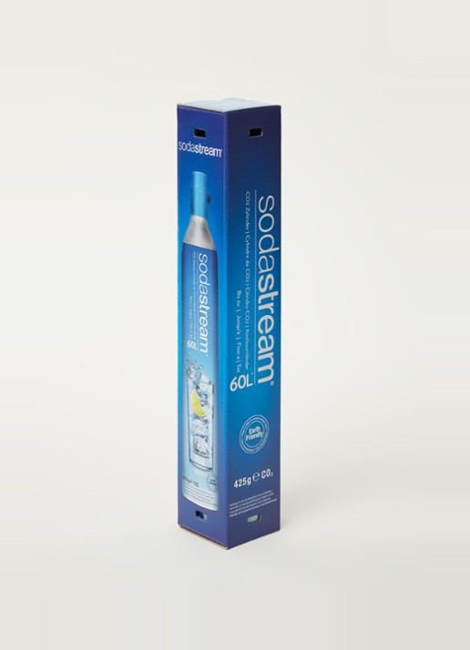 SodaStream Reserve Koolzuurcilinder - voorkant 2 blauw
