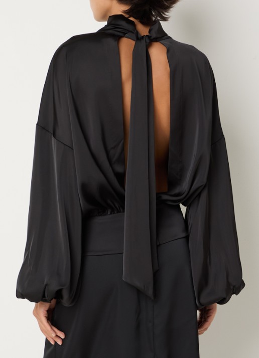 Sofie Schnoor Ambersw blouse met strikkraag