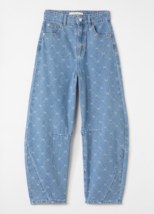 Sofie Schnoor Balloon fit jeans met print