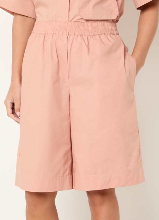 Sofie Schnoor Blairsw high waist wide fit culotte met steekzakken