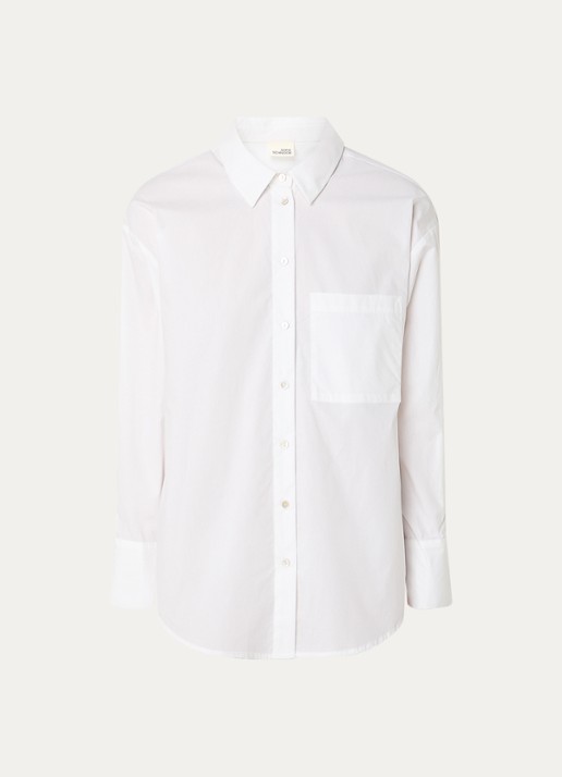 Sofie Schnoor Blouse met borstzak - voorkant 2 wit